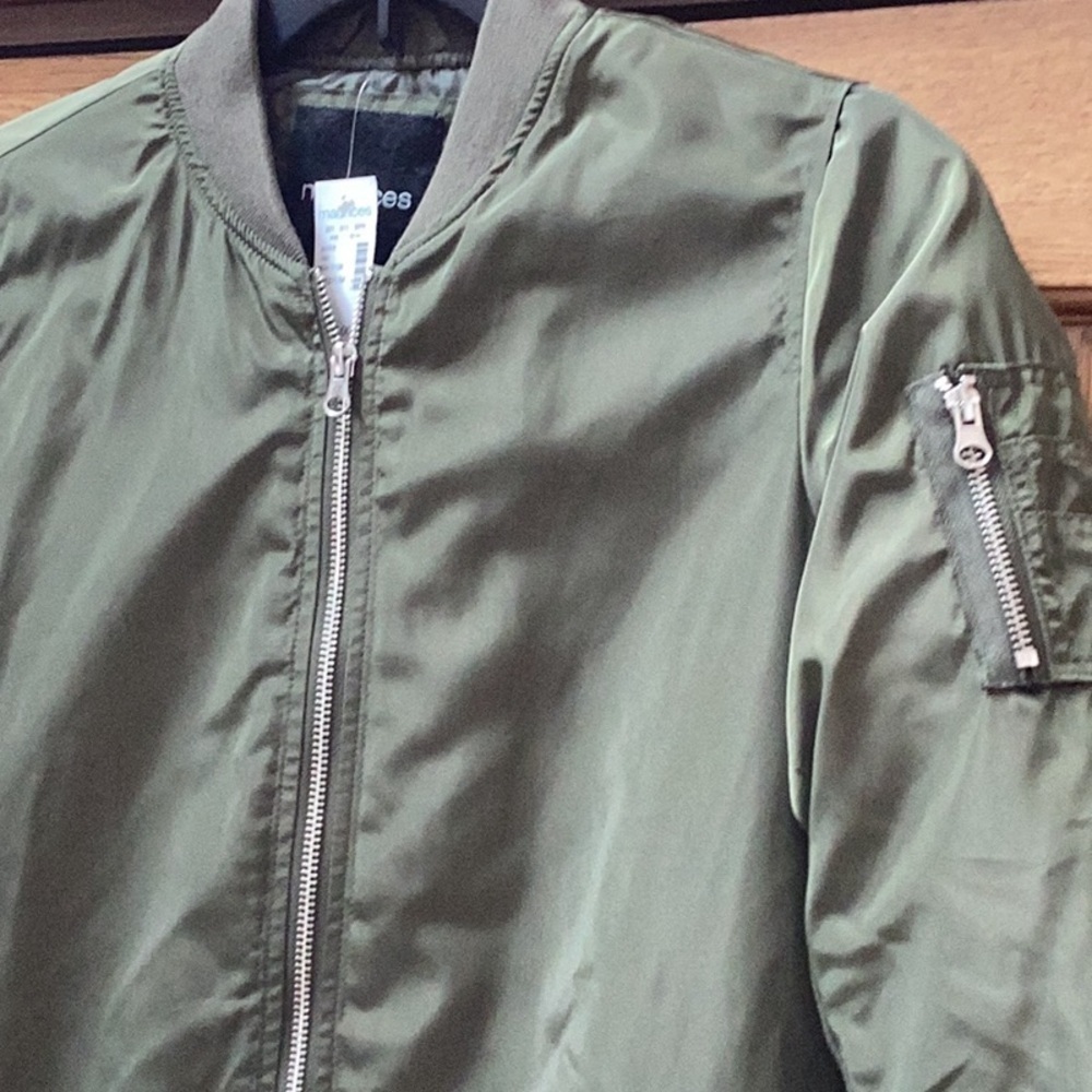 Maurice’s olive green quilt lined jacket, NWT. Women’s size medium - Picture 5 of 12
